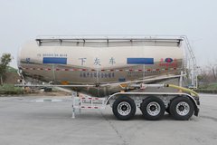 开乐 38方下灰半挂车