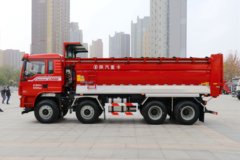 陕汽重卡 德龙L3000 轻量化版 300马力 8X4 6.2米自卸车