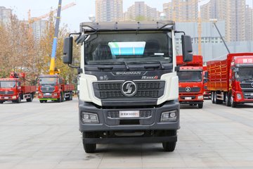 陕汽重卡底盘&nbsp;混凝土搅拌车外观                                                图片