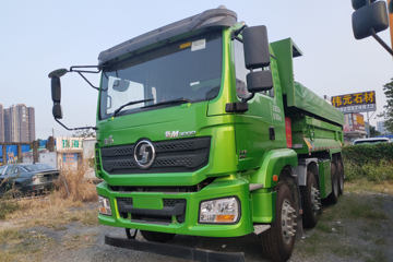 陕汽重卡 德龙新M3000 340马力 8X4 5.6米自卸车(中集牌)(ZJV3311ZZXXA)