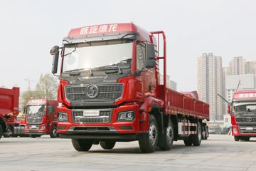 陕汽重卡 德龙M3000S 350马力 6X2 9.5米栏板载货车(国六)