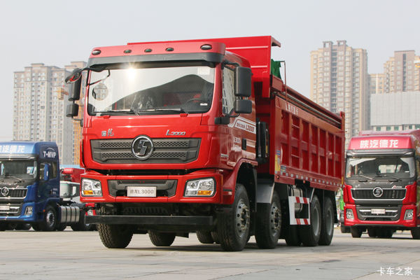 陕汽重卡 德龙L3000 轻量化版 350马力 8X4 5.8米自卸车(国六)