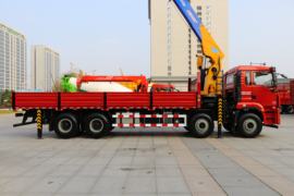 德龙M3000S&nbsp;随车吊外观图片