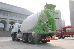 陕汽重卡 德龙M3000S 350马力 8X4 混凝土搅拌车(国六)