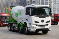 陕汽重卡 德龙M6000 350马力 8X4 混凝土搅拌车(SX5319GJBKR306)