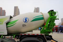 陕汽重卡 德龙M6000 350马力 8X4 混凝土搅拌车(SX5319GJBKR306)