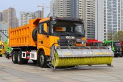 陕汽重卡 德龙X3000 375马力 6X4 除雪车(国六)