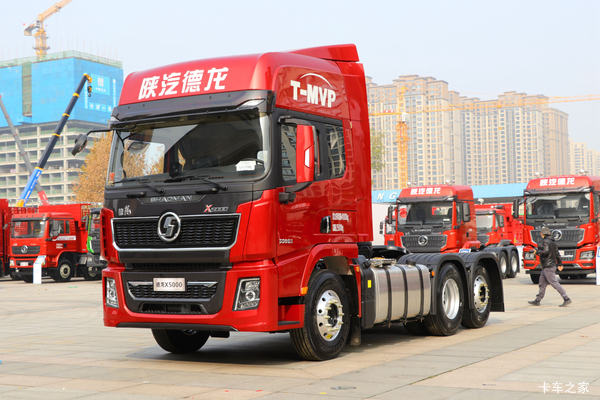 陕汽重卡 德龙X5000 550马力 6X4牵引车(国六)(电驱桥)