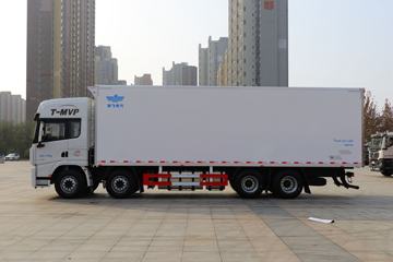 陕汽重卡底盘&nbsp;冷藏车外观图片