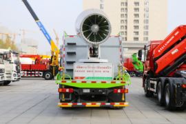 陕汽重卡底盘&nbsp;除尘车外观图片