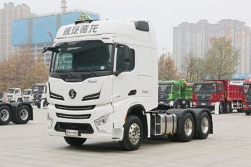 陕汽重卡 德龙X6000 490马力 6X4 AMT自动挡危险品牵引车(国六)(SX4259YY334C)