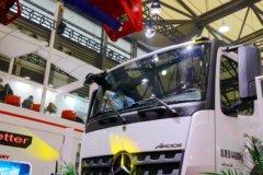 奔驰 435马力 8X4 混凝土泵车(三一牌)(SYM5442THBEB)