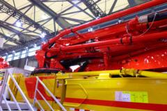 奔驰 435马力 8X4 混凝土泵车(三一牌)(SYM5442THBEB)