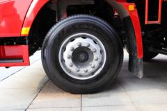 陕汽重卡 德龙X5000 460马力 8X4 9.5米仓栅式载货车(国六)