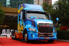 江淮 格尔发V7重卡 560马力 6X4 AMT自动挡长头牵引车(国六b)(定制彩绘)(HFC4253C1K7E45KS)
