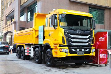 江淮 格尔发K5W重卡 8X4 5.6米排半纯电动自卸车(HFC3311P1H41EV)422kWh