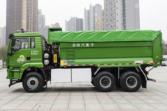 陕汽重卡 德龙新M3000 6X4 5.6米纯电动渣土车(SX3257MF404BEV1)