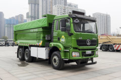 陕汽重卡 德龙新M3000 6X4 5.6米纯电动渣土车(SX3257MF404BEV1)