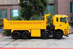 江淮 格尔发K5W重卡 350马力 8X4 5.6米 AMT自动挡混合动力自卸车(HFC3311P1PHEV)