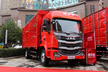江淮 格尔发A5LIII中卡 200马力 4X2 6.8米仓栅式载货车(国六)(HFC5181CCYP3K1A50YS)