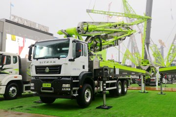 中国重汽 汕德卡SITRAK C7H 400马力 6X4 混凝土泵车(中联牌)(ZLJ5351THBKE)