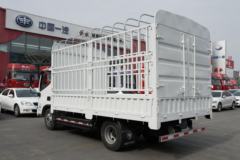 福田 奥铃智蓝 4.5T 4.17米单排纯电动仓栅式轻卡(BJ5045CCYEV3)
