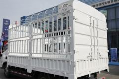 福田 奥铃智蓝 4.5T 4.17米单排纯电动仓栅式轻卡(BJ5045CCYEV3)