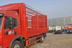 解放 麟VH 220马力 6.75米排半仓栅式载货车(潍柴)(CA5180CCYPK62L7E5A85)
