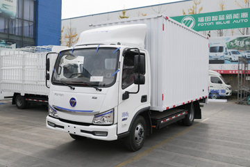 福田 奥铃智蓝 4.5T 4.14米单排纯电动厢式微卡(BJ5045XXYEV7)81kWh