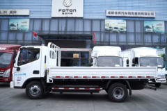 福田 奥铃智蓝 4.5T 4.18米单排纯电动栏板轻卡(BJ1045EVJA9)