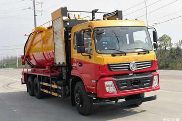 东风新疆 锦程 270马力 6X4 清洗吸污车(楚胜牌)(CSC5258GQWES6)