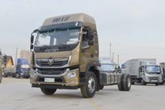 奥铃大黄蜂 220马力 6.8米排半仓栅式载货车