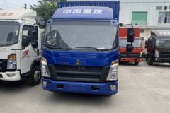 中国重汽HOWO 王系 130马力 3.85米排半厢式轻卡(国六)(ZZ5047XXYH3315F141)
