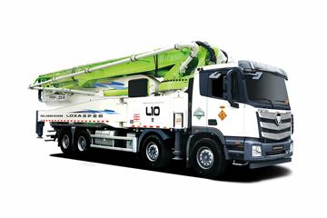 福田 欧曼EST 470马力 8X4 L10 56米混凝土泵车(雷萨牌)(BJ5449THB-XF)