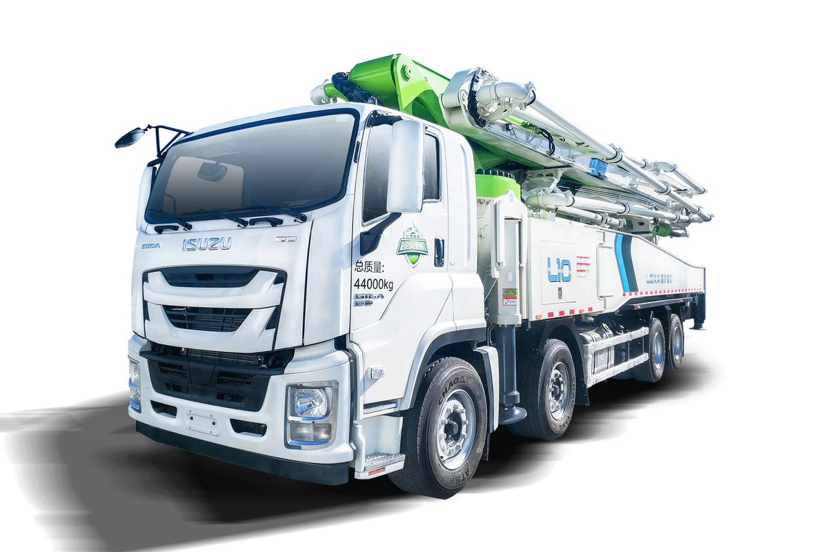 福田 雷萨L10 520马力 8X4 58米混凝土泵车(五十铃底盘)