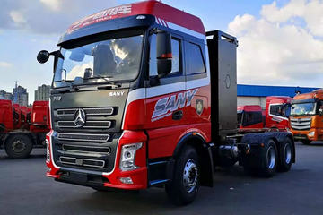 三一重卡 俊峰版EV490 6X4 纯电动牵引车