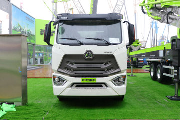 中国重汽 HOWO N5G 340马力 8X4 7.74方混凝土搅拌车(中联牌)(ZLJ5312GJBA4E)