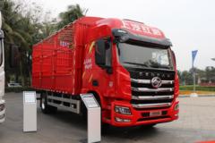 上汽红岩 杰豹H6 标载版 330马力 6X2 9.6米仓栅式载货车(国六)(CQ5257CCYEY08523J)