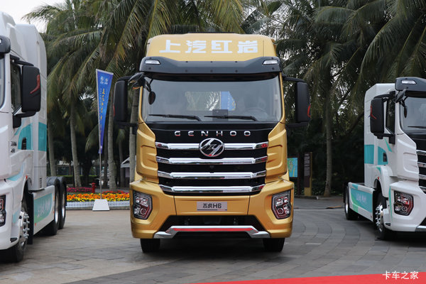 上汽红岩 杰虎H6 标载版 390马力 6X4 牵引车(国六)(CQ4257EV09334)