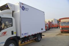 中国重汽HOWO 王系 160马力 4X2 4.1米冷藏车(ZZ5047XLCC3314E145)
