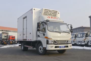 江淮 骏铃V6 160马力 4X2 3.685米冷藏车(HFC5073XLCP31K2C7S)