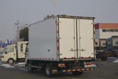 江淮 骏铃V6 156马力 4X2 3.7米冷藏车(HFC5043XLCP91K1C2V)