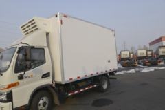 江淮 骏铃V6 156马力 4X2 3.7米冷藏车(HFC5043XLCP91K1C2V)