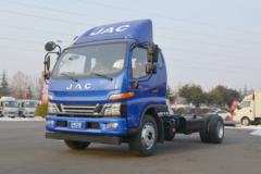 江淮 骏铃V7 154马力 4X2 6.2米排半仓栅式载货车(HFC5141CCYP91K1D4V)