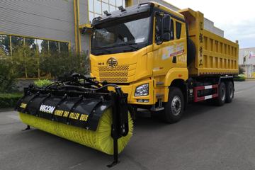 青岛解放 JH6重卡 400马力 6X4 除雪车(汇强重工)(HZV5252TCXD6CL)