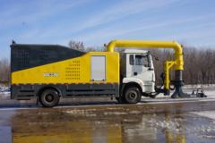陕汽重卡 德龙新M3000 270马力 4X2 除雪车(汇强重工)(HZV5181TCXD6XJ)
