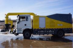 陕汽重卡 德龙新M3000 270马力 4X2 除雪车(汇强重工)(HZV5181TCXD6XJ)