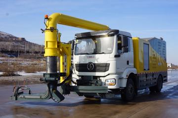 陕汽重卡 德龙新M3000 270马力 4X2 除雪车(汇强重工)(HZV5181TCXD6XJ)
