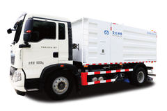 中国重汽 HOWO T5G 270马力 4X2 吸尘车(交大神舟牌)(国六)(SSZ5182TXC)