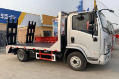 陕汽轻卡 德龙K3000 160马力 4X2 平板运输车(YTQ5041TPBKJ331)